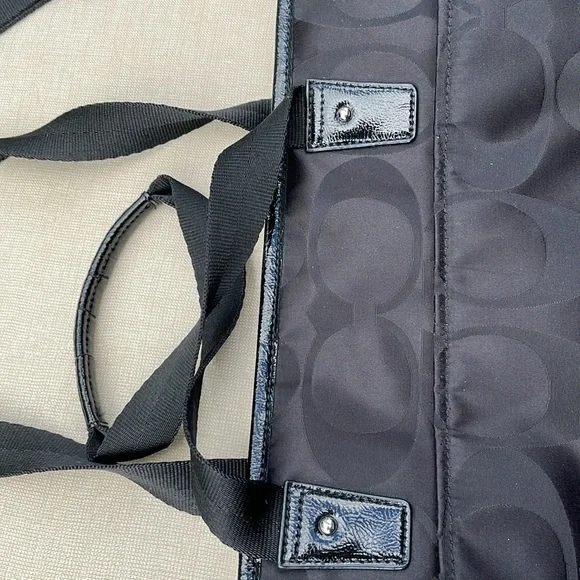 Coach Black Signature Tote - Picture 16 of 16